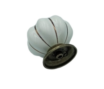 МЕБЕЛЬНАЯ РУЧКА ТЫКОВКА СТАРОЕ ЗОЛОТО ФАРФОР