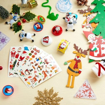 Новогодние наполнители для чулок Игрушки для детей 60 шт.