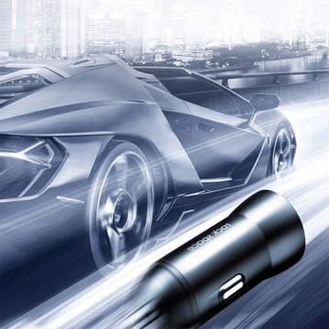 РОК| Маленькое и мощное автомобильное зарядное устройство на 2 порта USB 2,4 А.