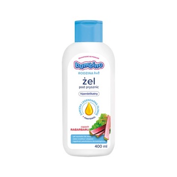 Żel pod prysznic BAMBINO RODZINA Rabarbar 400ml