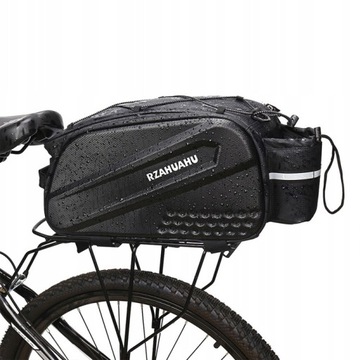 IRIS Велосипедная сумка, жесткая, водонепроницаемая задняя сумка для велосипедной стойки.
