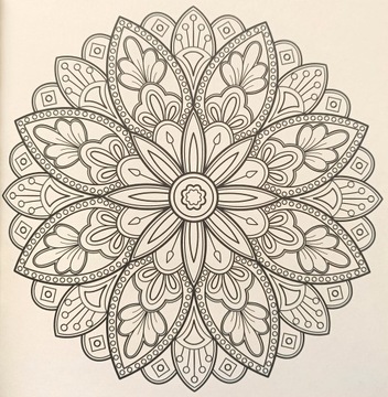 ЭКСКЛЮЗИВНАЯ АНТИСТРЕССОВАЯ РАСКРАСКА ДЛЯ ВЗРОСЛЫХ 80 УЗОРОВ ЦВЕТОВ МАНДАЛА