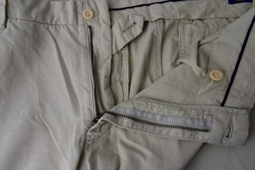 POLO Ralph Lauren BEŻOWY CHINO SPODNIE CASUAL W36 L32