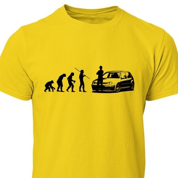 T-SHIRT z nadrukiem VW GOLF mk4 DLA MIŁOŚNIKA 1.9