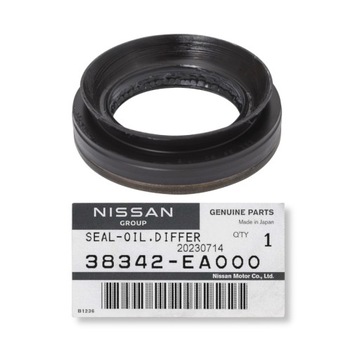 Uszczelniacz mostu półosi lewy NAVARA D40 PATHFINDER 38342-EA000 38342EA000