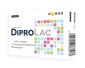 DIPROLAC probiotyk prebiotyk 20 kapsułek