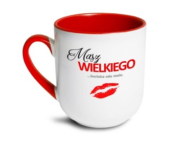 KUBEK WALENTYNKI DLA NIEJ DLA NIEGO ZAKOCHANI