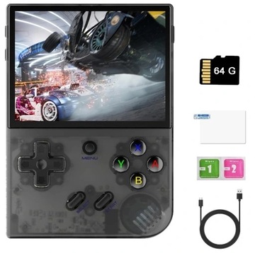 Konsola do gier ANBERNIC RG35XX Plus 64 GB 5000 gier - Biały