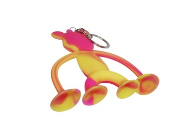 BRELOK PRZYSSAWKA GUMOWA MAŁPKA 12CM E1363 EMAJ