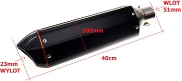 ГЛУШИТЕЛЬ СКУТЕРА 4T ZIPP QUEST ROMET GY6 SPORT