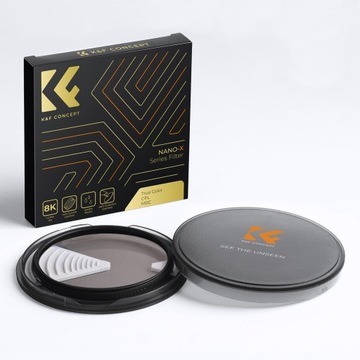 Поляризационный фильтр 55 мм True Color CPL MRC NANO-X 8k K&F