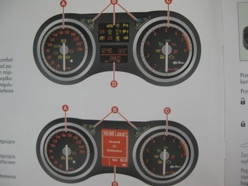Alfa Romeo 159 2005-2008 руководство пользователя PL+радионавигация+сокращенное
