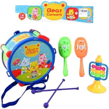 МУЗЫКАЛЬНЫЕ ИНСТРУМЕНТЫ ТРУБА ПОГРЕМКА БАРАБАН