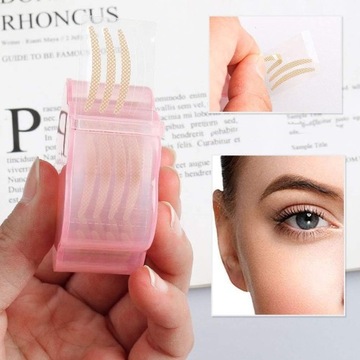 podwójna taśma do powiek wodoodporna samoprzylepna 1800 szt 3 typy trwały