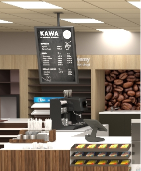 Рамка с подсветкой, тонкая светодиодная рамка B2 50х70см.