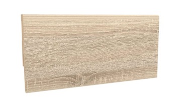 8cm Dąb Sonoma, Listwa Przypodłogowa MDF 80mm