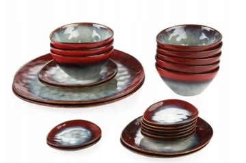 Презентационная посуда Vancasso STARRY RED 22 шт.