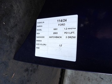 FORD KA I KAPOTA L2