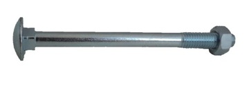 M8x100 ŚRUBA ZAMKOWA GRZYBKOWA + NAKRĘTKA 1kpl