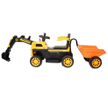 ТРАКТОР, АККУМУЛЯТОРНЫЙ ЭКСКАВАТОР + ПРИЦЕП + ДИСТАНЦИОННОЕ УПРАВЛЕНИЕ / HRB106