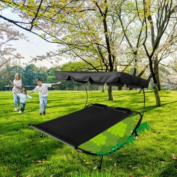 ДВОЙНОЙ СТУЛ СТУЛ, САДОВЫЙ СТУЛ С НАвесом, БОЛЬШАЯ КРЫША, ПОДУШКИ, КРОВАТЬ, ТЕРРАСА