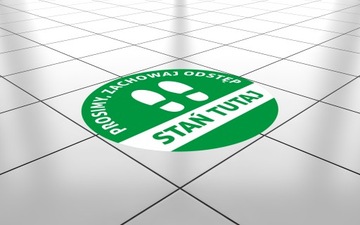 НАПОЛЬНАЯ НАКЛЕЙКА 40 СМ СТОИТ ЗДЕСЬ