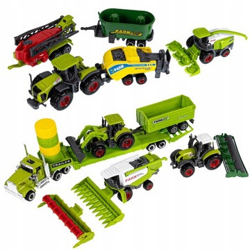 СЕЛЬСКОХОЗЯЙСТВЕННЫЙ КОМПЛЕКТ ТРАКТОР ТРАКТОРНЫЙ КОМБАЙН ДЛЯ ЖИВОТНЫХ