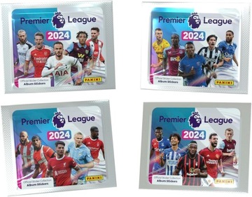 Panini Premier League 2024 5x Saszetka 5 naklejek do albumu 25 naklejek