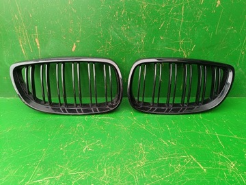 NERKI GRILL BMW E92 E93 PRZEDLIFT CZARNY POŁYSK