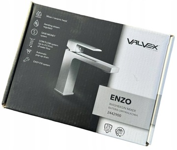 VALVEX POLSKA смеситель для душа + тропический душ 26x19 с полкой