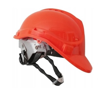 Hełm Kask BHP Budowlany Roboczy Ochronny Czerwony