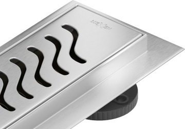 MEXEN FLAT M09 ODPŁYW LINIOWY 80 CM NISKI CHROM