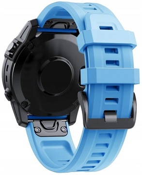 BŁĘKITNY Pasek Garmin Fenix 6 Sapphire (22mm)