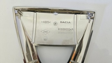 DACIA DUSTER SANDERO LODGY DOKKER ZNAK LOGO KRYT KUFRU 908890024R