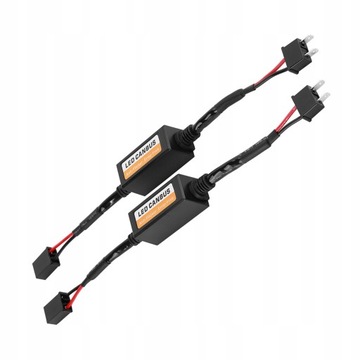 REZYSTORY FILTRY WIĄZKI Z MODUŁEM CANBUS LED H7