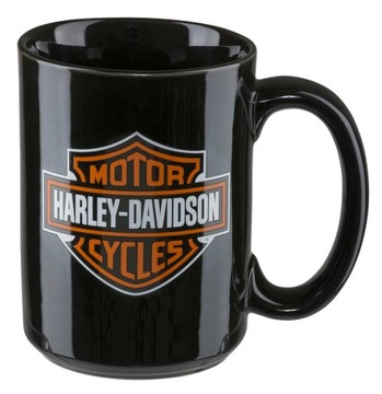 KUBEK CERAMICZNY HARLEY DAVIDSON B&S CZARNY 443ML