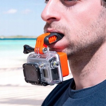 Uchwyt do ust Gryzak SHOOT Surfing Mouth Mount + Floaty GoPro DJI (GP.16)