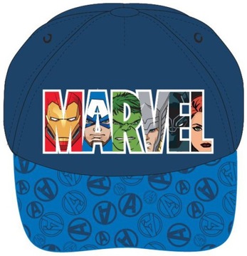 MARVEL CZAPKA Z DASZKIEM AVENGERS BEJSBOLÓWKA R52