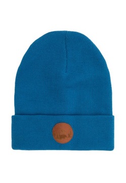 Czapka beanie z bawełny organicznej szafirowy