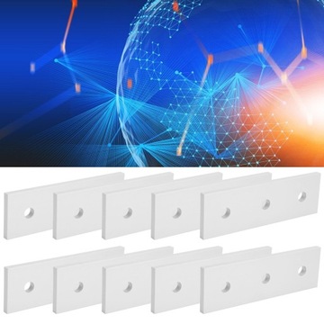 10шт алюминиевая плоская соединительная пластина