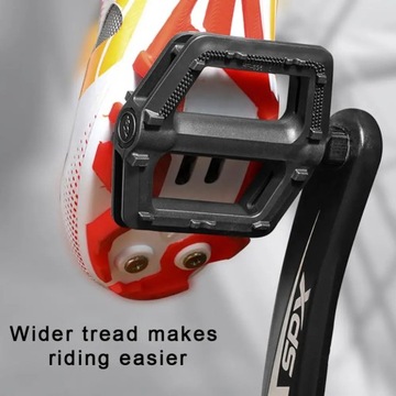 1/2/3PCS Pedals Cutout Design Mountain Road Bike Pedals Engineering Plastic