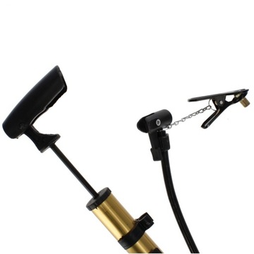 Велосипедный насос с металлическим шариком + аксессуары Adar