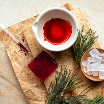 КОСМЕТИЧЕСКИЙ КРАСИТЕЛЬ ДЛЯ МЫЛА, ШАРИКОВ ДЛЯ ВАННЫ, ГЕЛЯ ДЛЯ СТИРКИ, RED ECOSPA