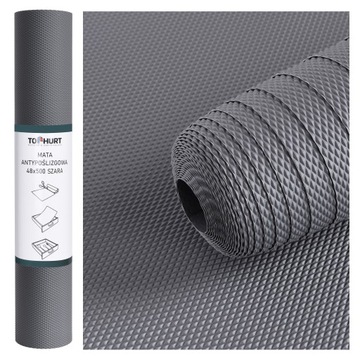 Противоскользящий коврик для ящиков Balve 48 x 500 см, серый