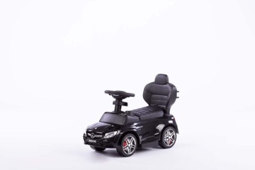 jeździk MERCEDES skóra GUMOWE KOŁA TABLICE skręt