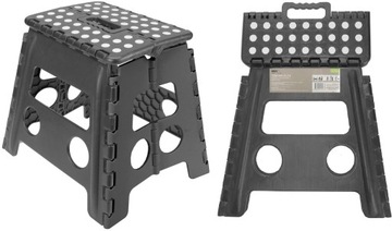 STOŁEK TABORET SKŁADANY ROZKŁADANY DRABINKA 150 KG