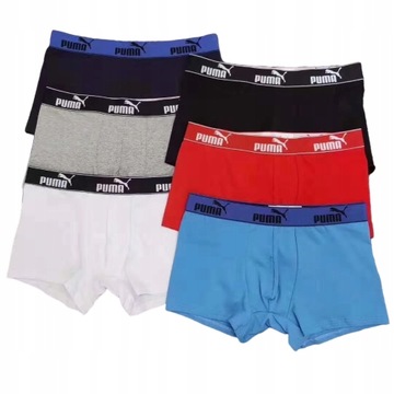 МУЖСКИЕ БОКСЕРЫ PU-MA Хлопок, 6 шт., XL