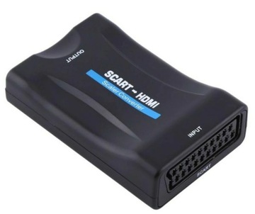 АДАПТЕР-ПРЕОБРАЗОВАТЕЛЬ SCART В HDMI AV EURO FULL HD