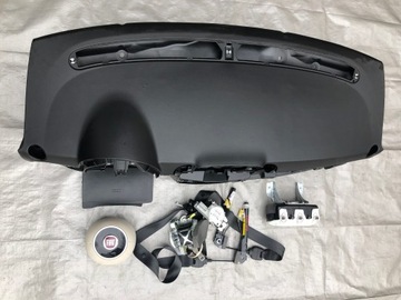 ФИАТ 500 ПОДЪЕМНАЯ КОНСОЛЬ ПОДУШКИ РЕМНИ НАТЯЖИТЕЛИ 19R