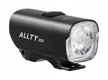 Magicshine Allty 200 Светодиодный передний велосипедный фонарь USB-C 800лм 400мАч IPX7 11ч